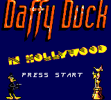 Заставка игры Daffy Duck in Hollywood